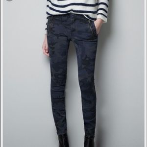 Zara Camouflage Trousers